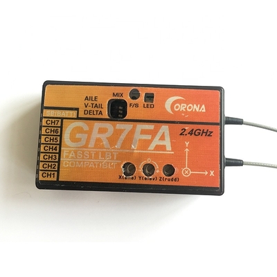 2.4ghz Futaba 7 Channel Receiver Rc Helicopter Receiver Corona GR7FA