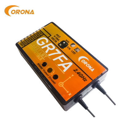 Gyro Futaba 2.4 Ghz Fasst Receiver 7ch Rc Radio Futaba Fasst Compatible GR7FA